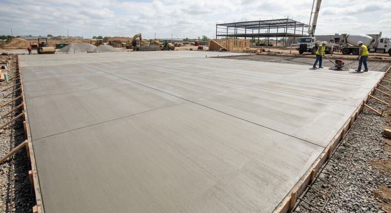 Commercial Slab Installation in Aurora, CO