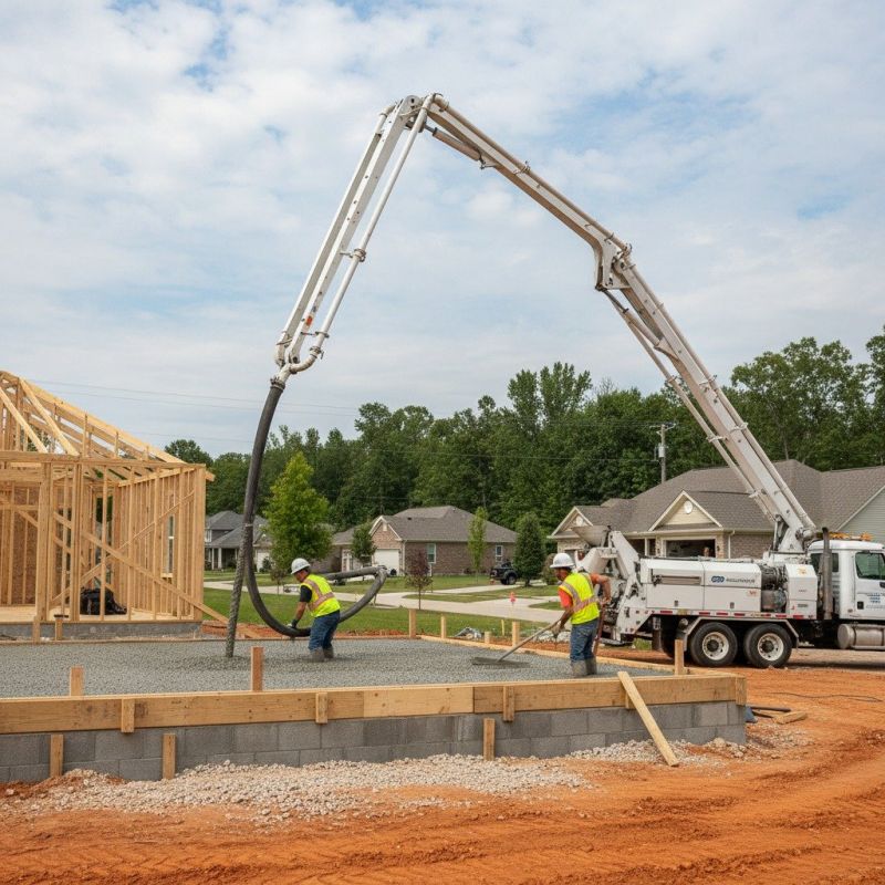 Poured Concrete Installation